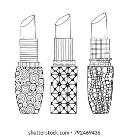 Lipstick coloring page images stock photos d objects vectors