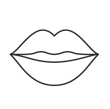 Lips coloring pages coloring pages free printable lip outline coloring pages lips drawing
