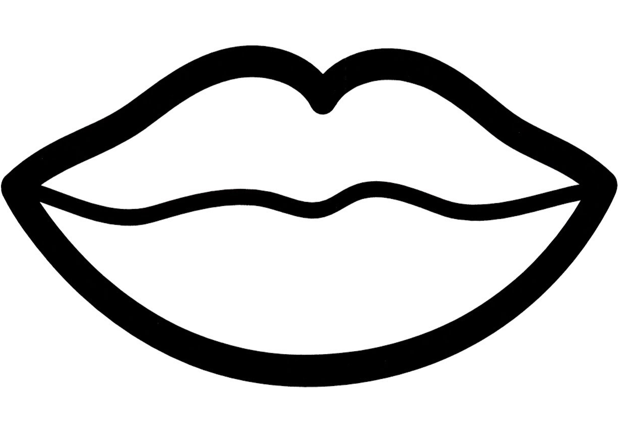 Lips coloring pages coloring pages free printable