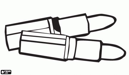 Lipstick coloring page lipstick colors coloring pages shopkins colouring pages
