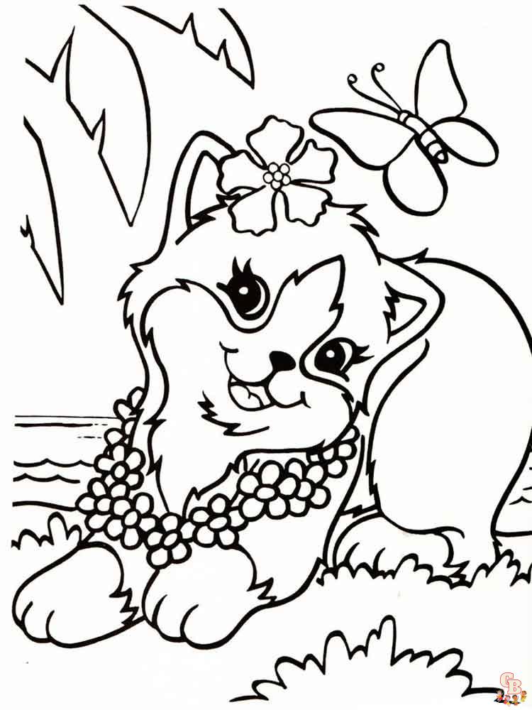 Lisa frank coloring pages free printable
