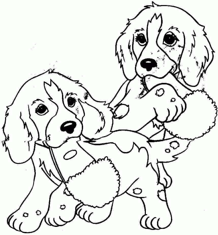 Lisa frank coloring puppies