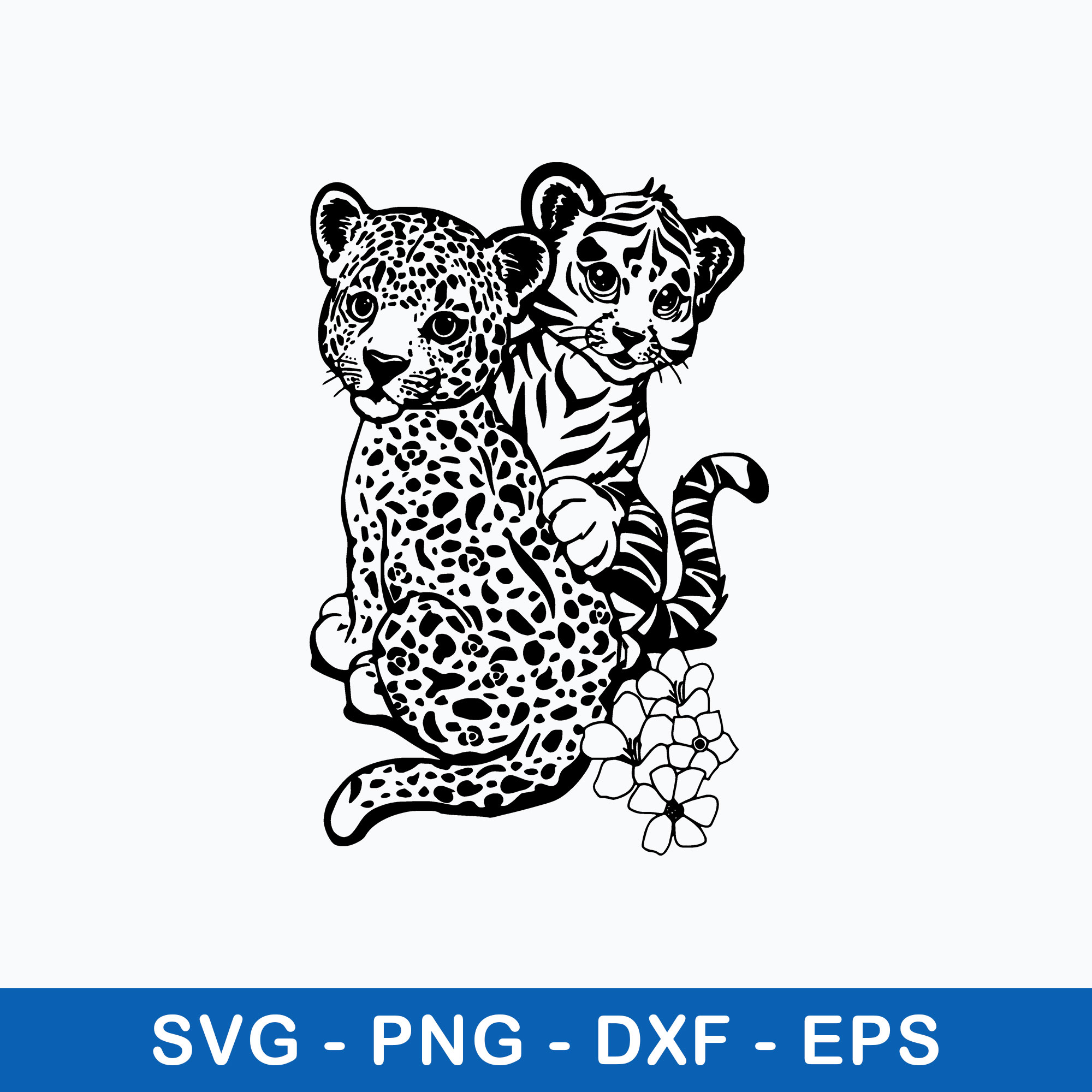Lisa frank tiger svg animal svg png dxf eps file