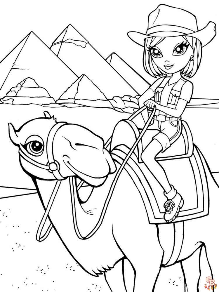 Lisa frank coloring pages free printable