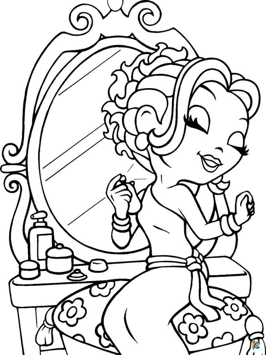 Lisa frank coloring pages â