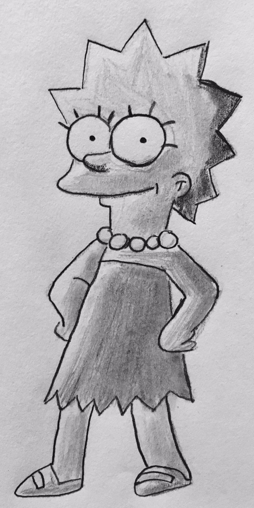 Lisa simpson by captainedwardteague on