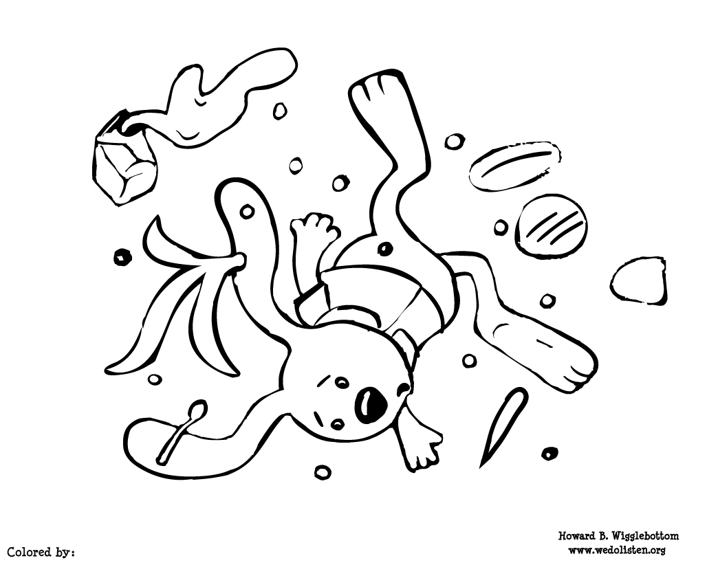 The we do listen foundation color me howard personalized coloring pages