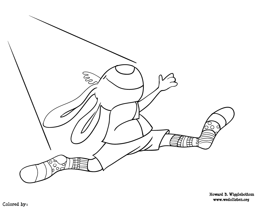 The we do listen foundation color me howard personalized coloring pages