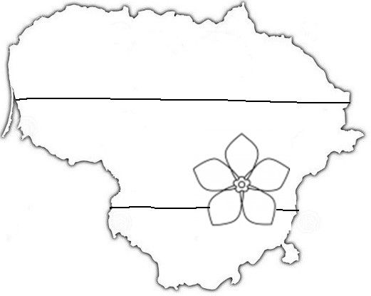 Pin by liumina liumina on lietuvai coloring pages nature flag drawing flag coloring pages