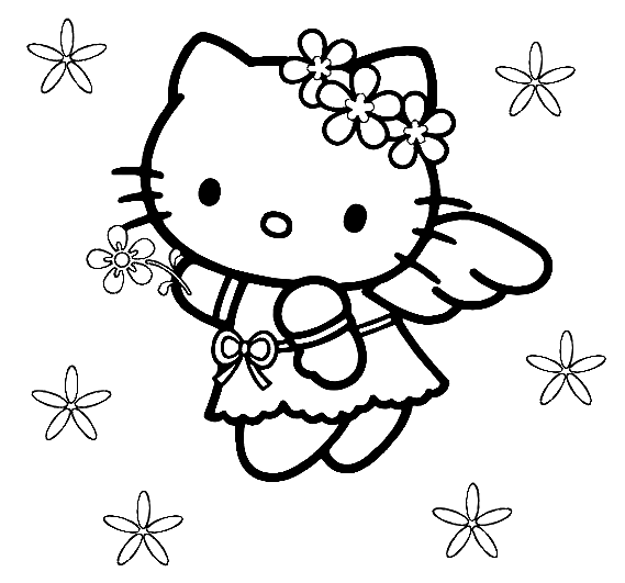 Angel coloring pages printable for free download