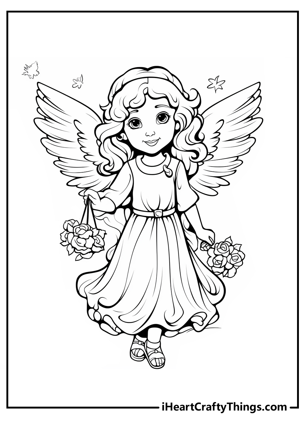 Angels coloring pages updated