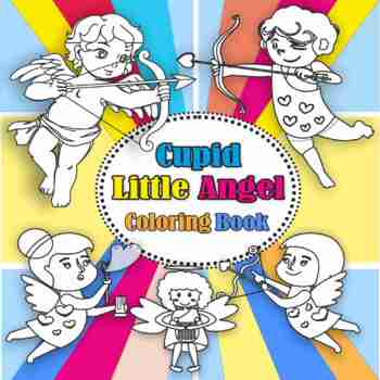 Cupid little angel coloring book age
