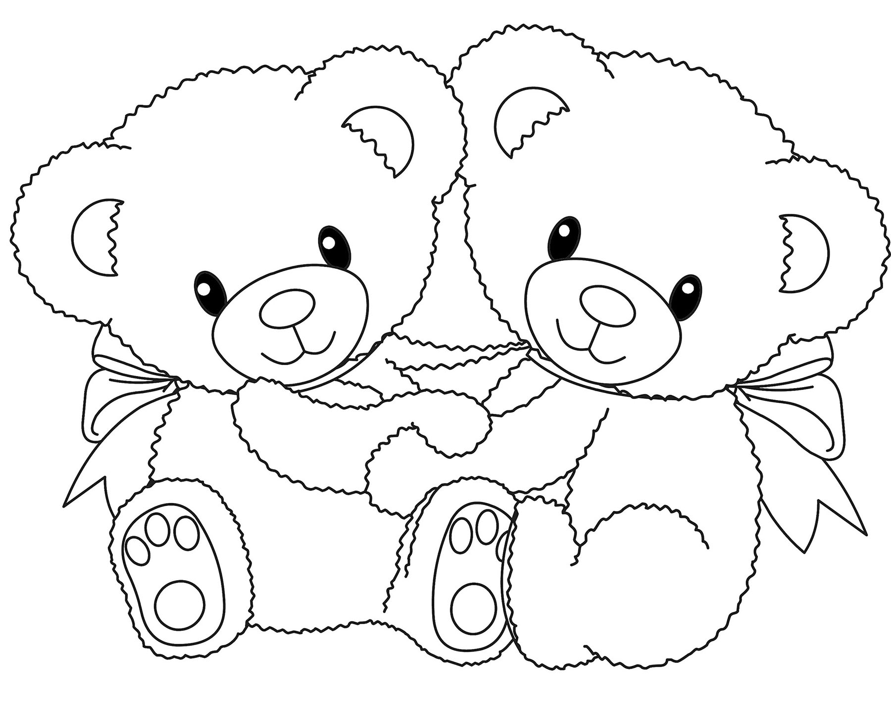 Two little bears