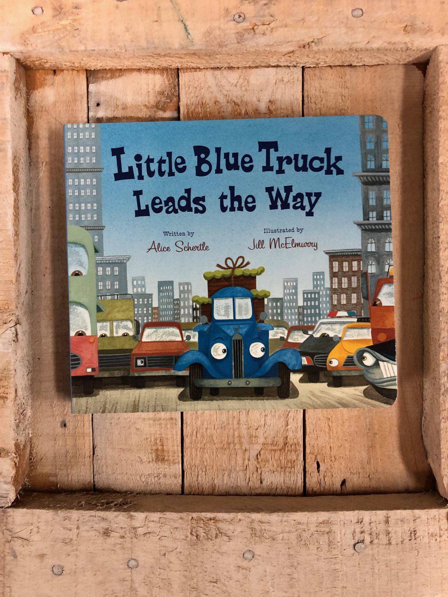 Little blue truck leads the way â faith life