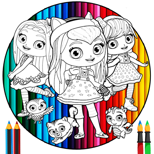 About little coloring charmers girls game google play version
