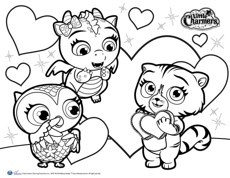 Little charmers owl character