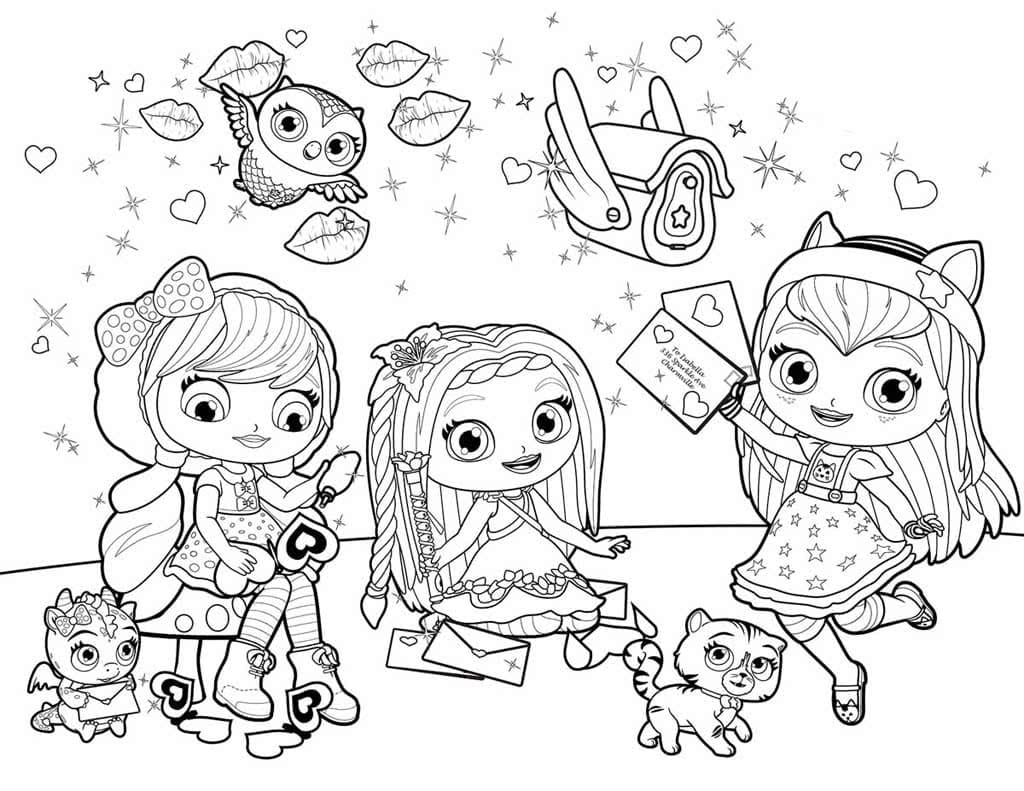 Little charmers coloring pages pictures free printable