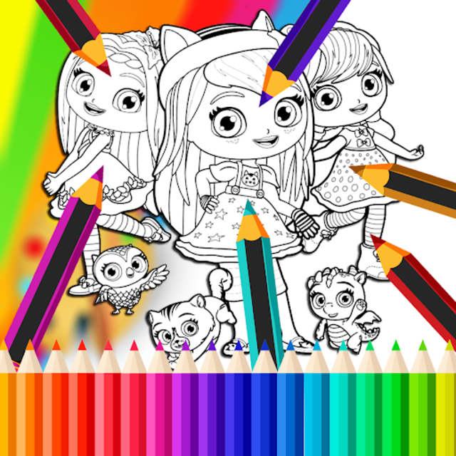 About little coloring charmers girls game google play version