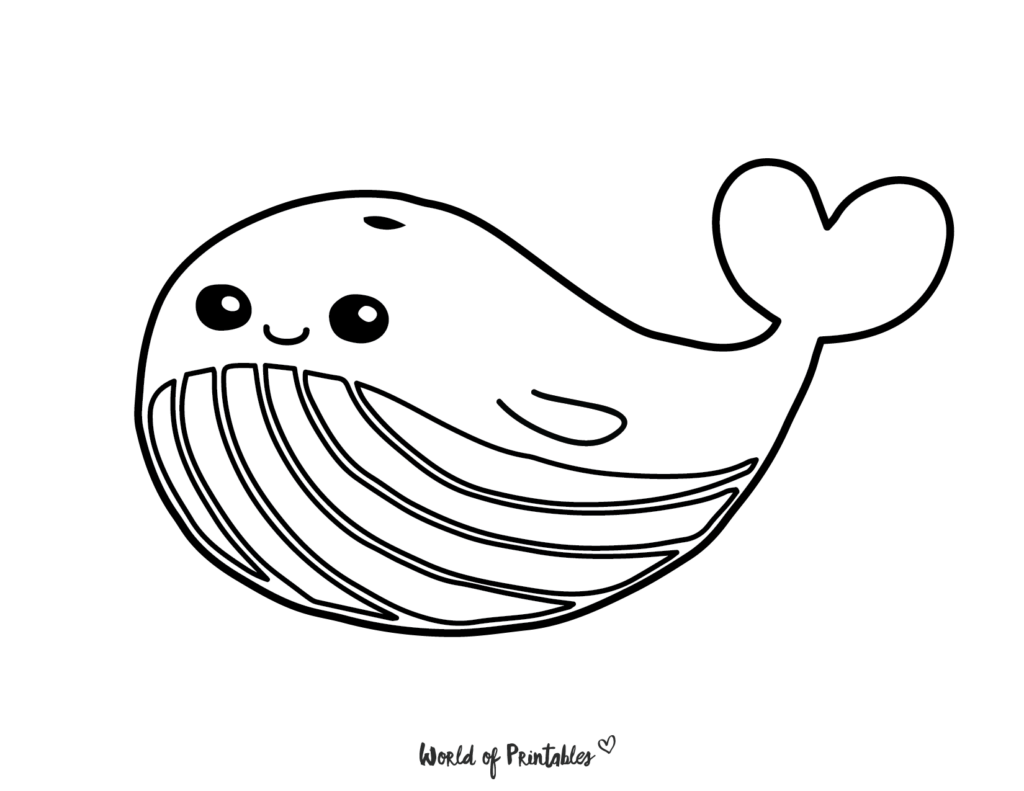 Easy coloring pages for kids
