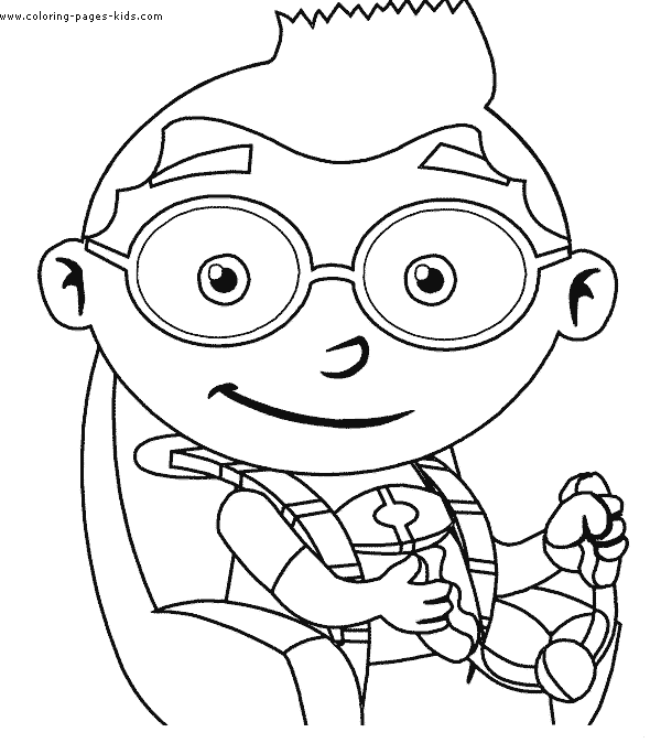 Little einsteins color page