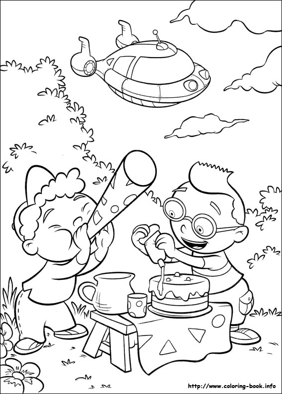 Little einsteins coloring picture