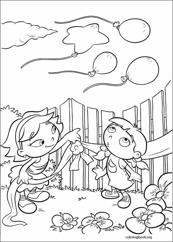 Little einsteins coloring page