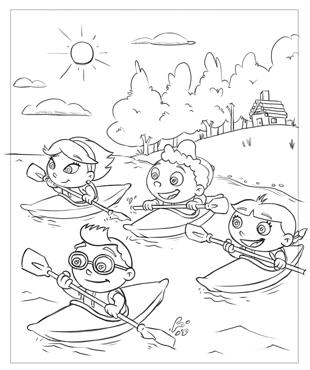 Free printable little einsteins coloring pages get ready to learn