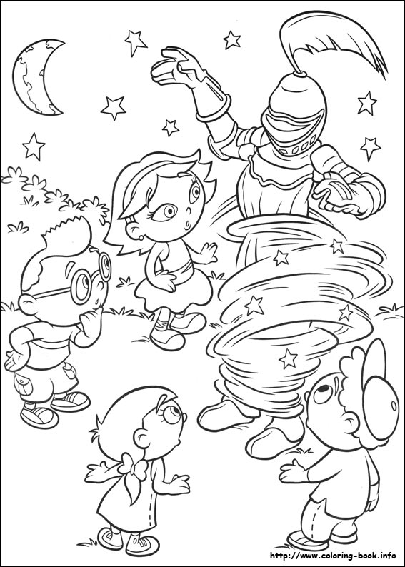Little einsteins coloring picture