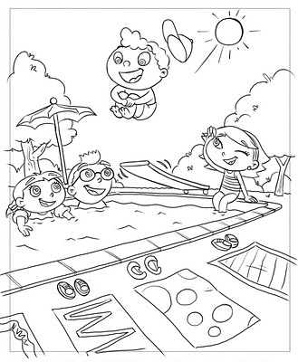 Frank summers little einsteins coloring book drawings book drawing little einsteins funny coloring book