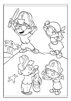 The perfect gift for little einsteins fans printable coloring pages collection