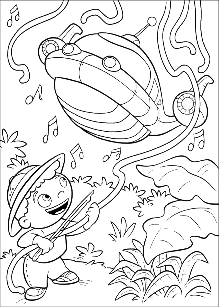Free printable little einsteins coloring pages get ready to learn
