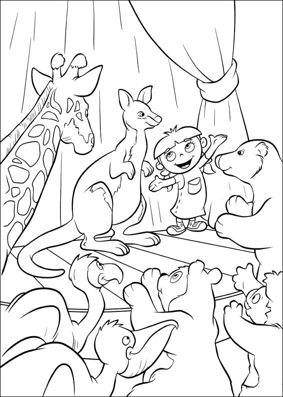 Coloring pages little einsteins coloring page