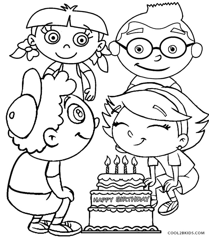 Printable little einsteins coloring pages for kids