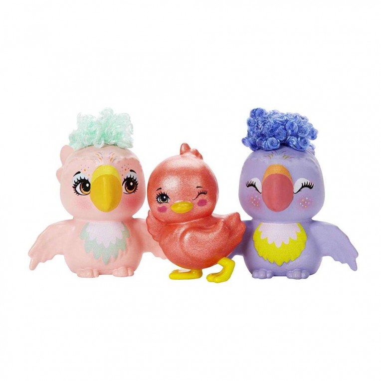 Enchantimals city tails main street filia finch family hkn