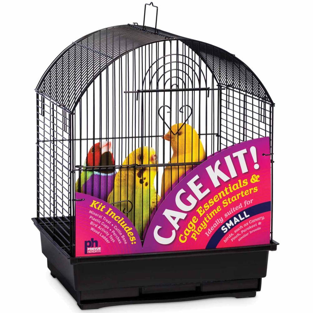 Round top bird cage kit