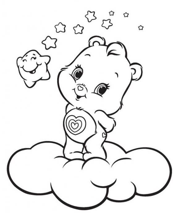 Free easy to print cute coloring pages