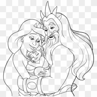 The little mermaid coloring pages