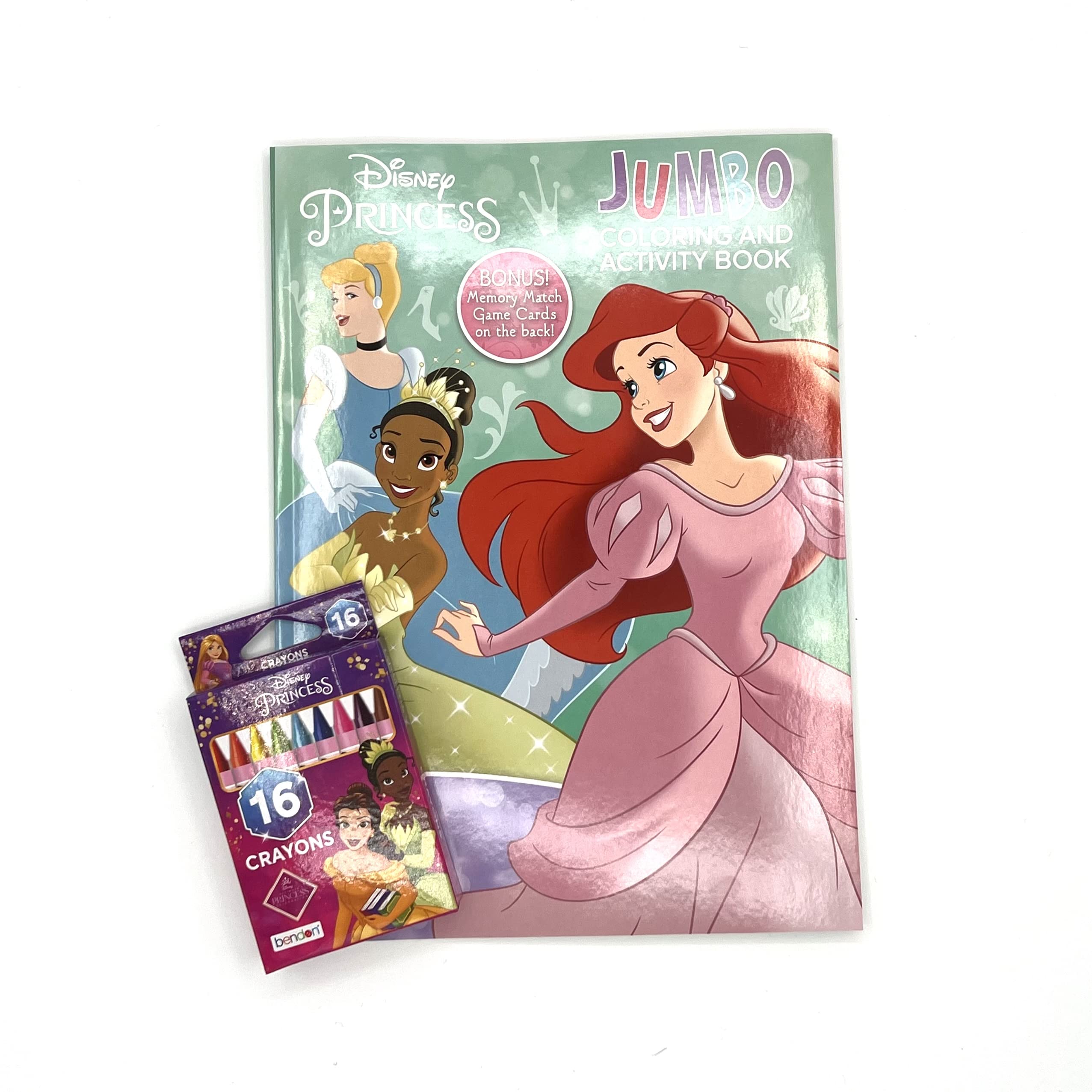 Disney princess coloring book and activity