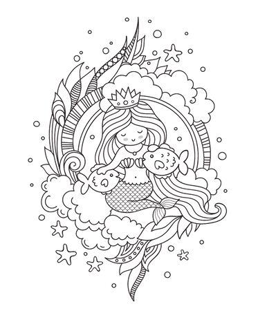Tattoo coloring page girl stock vector illustration and royalty free tattoo coloring page girl clipart