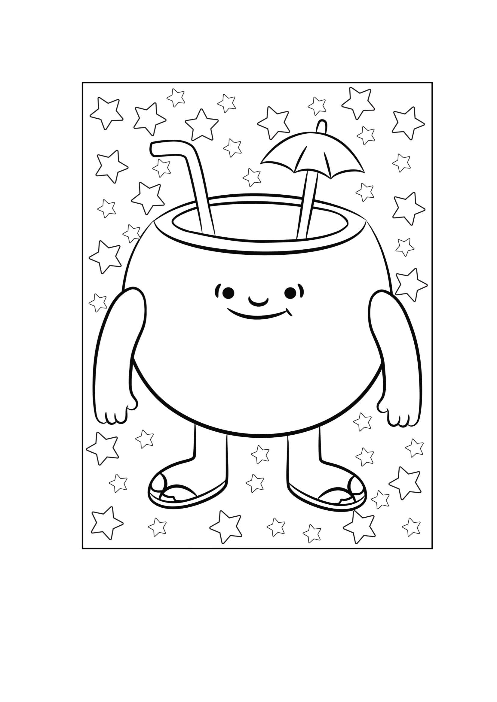 Cute kawaii coloring book more than fun and easy coloring pages with japanes made by teachers