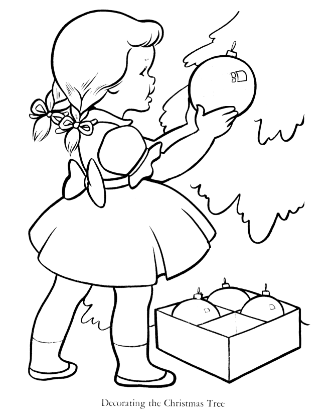 Bluebonkers christmas ornaments coloring pages