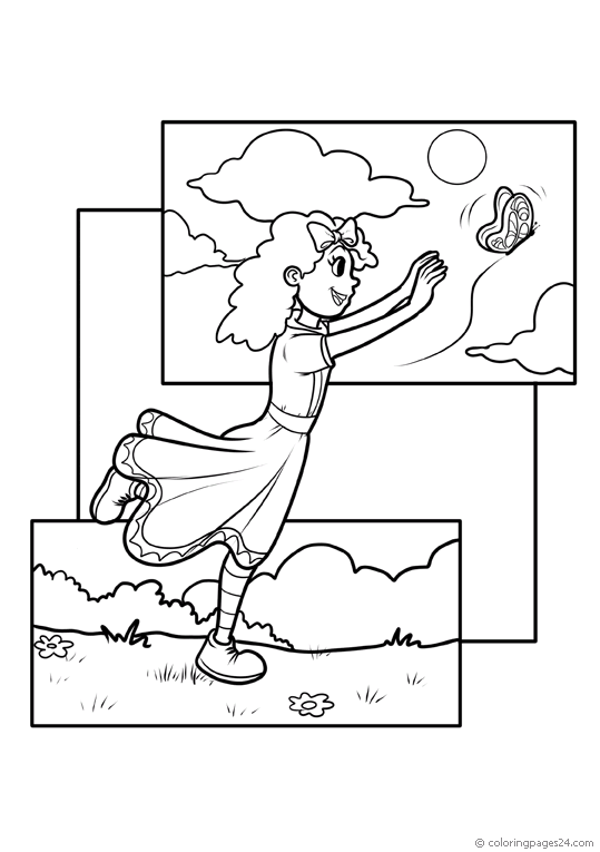 Summer coloring pages