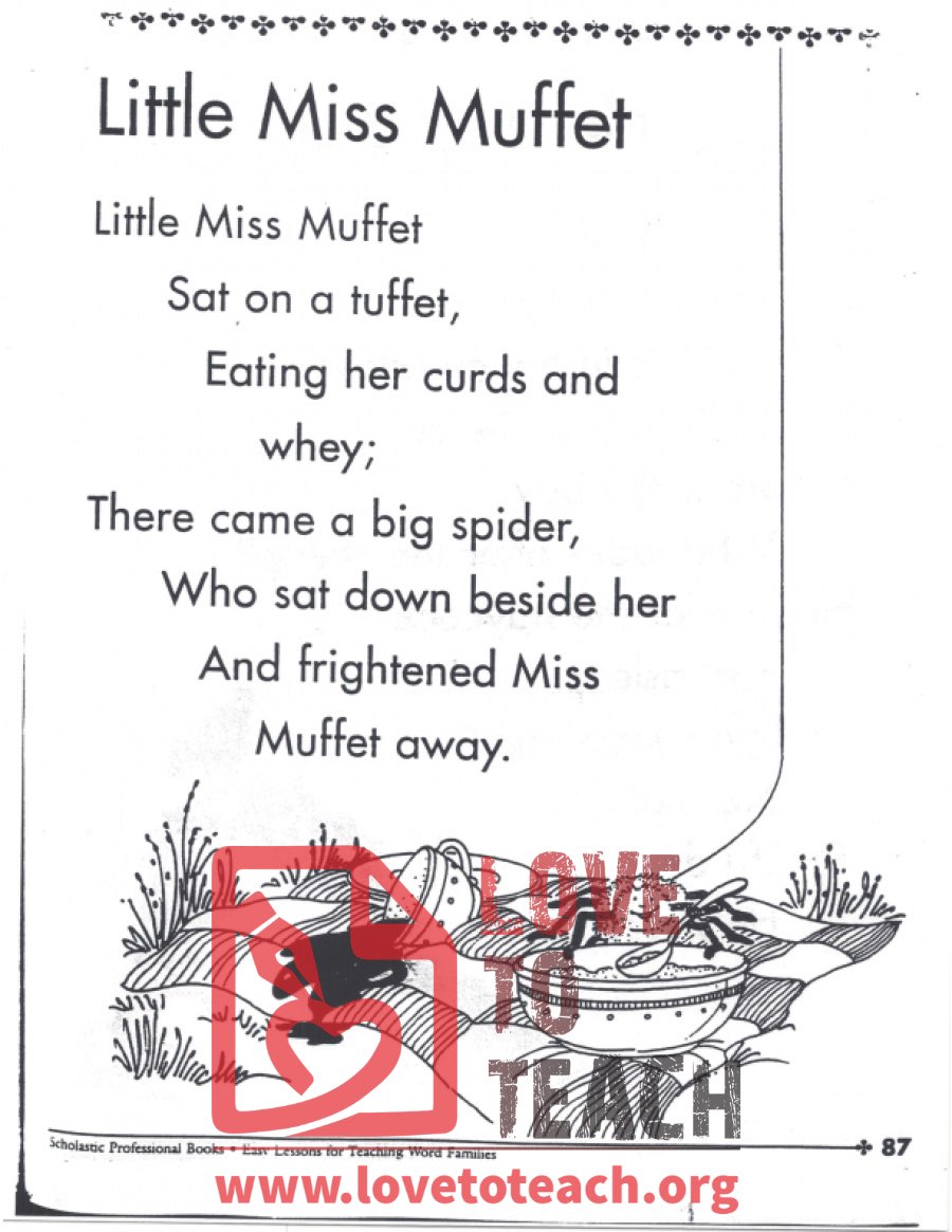 Little miss muffet