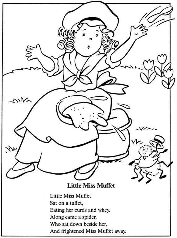 Little miss muffet nursery rhymes preschool crafts nursery rhyme crafts nursery rhymes activities