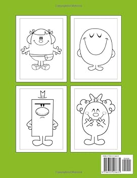 Mr máºn and láttlã miss coloring book great gifts for anyone being addicted to mr máºn and láttlã miss to unwind and enjoy anime coloring book with and for