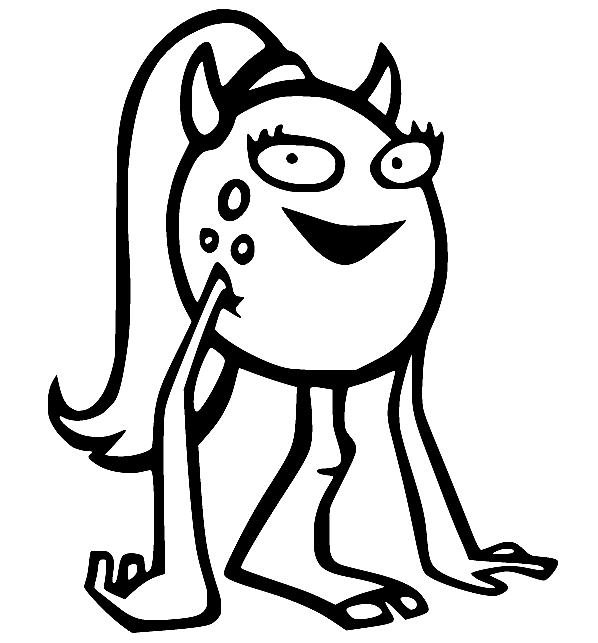 Monsters university coloring pages printable for free download