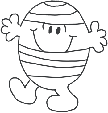 How to draw mr bump from mr men in easy to follow steps lesson