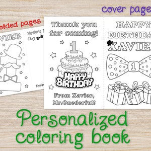 Onederful coloring book
