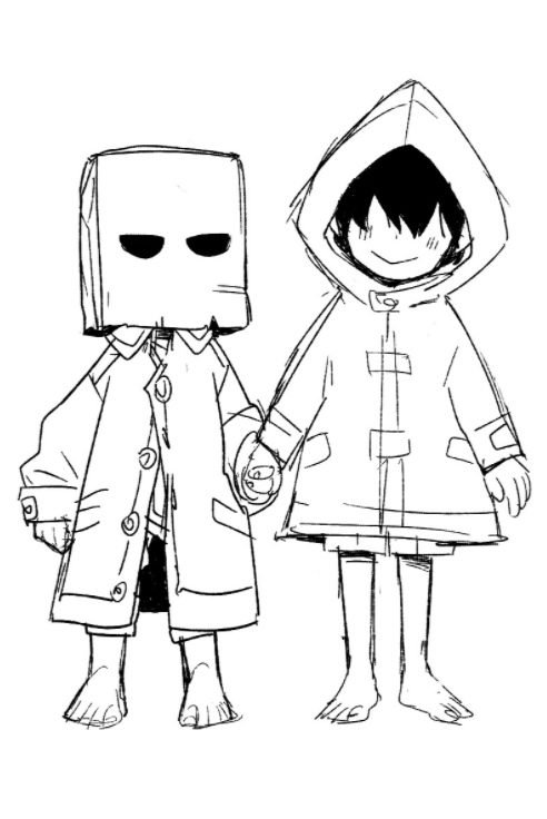Swapping clothes art by starfleetrambo rlittlenightmares