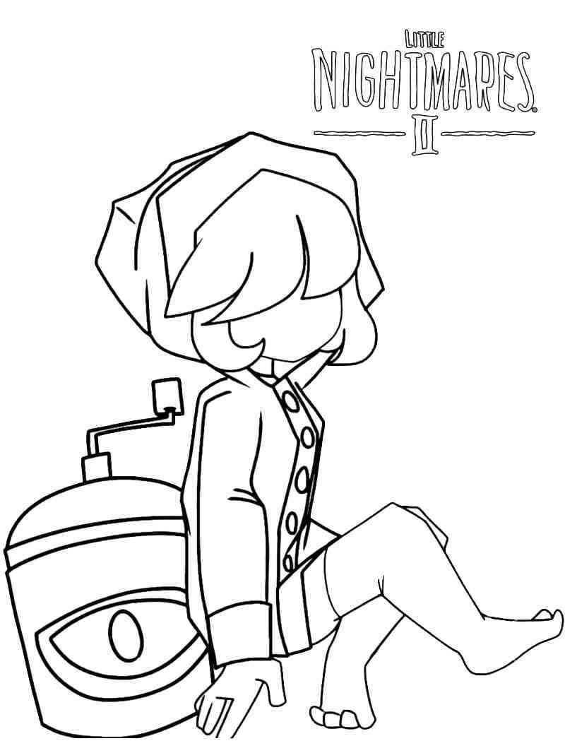 Little nightmares coloring pages